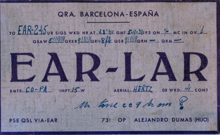  EARLAR - BARCELONA 